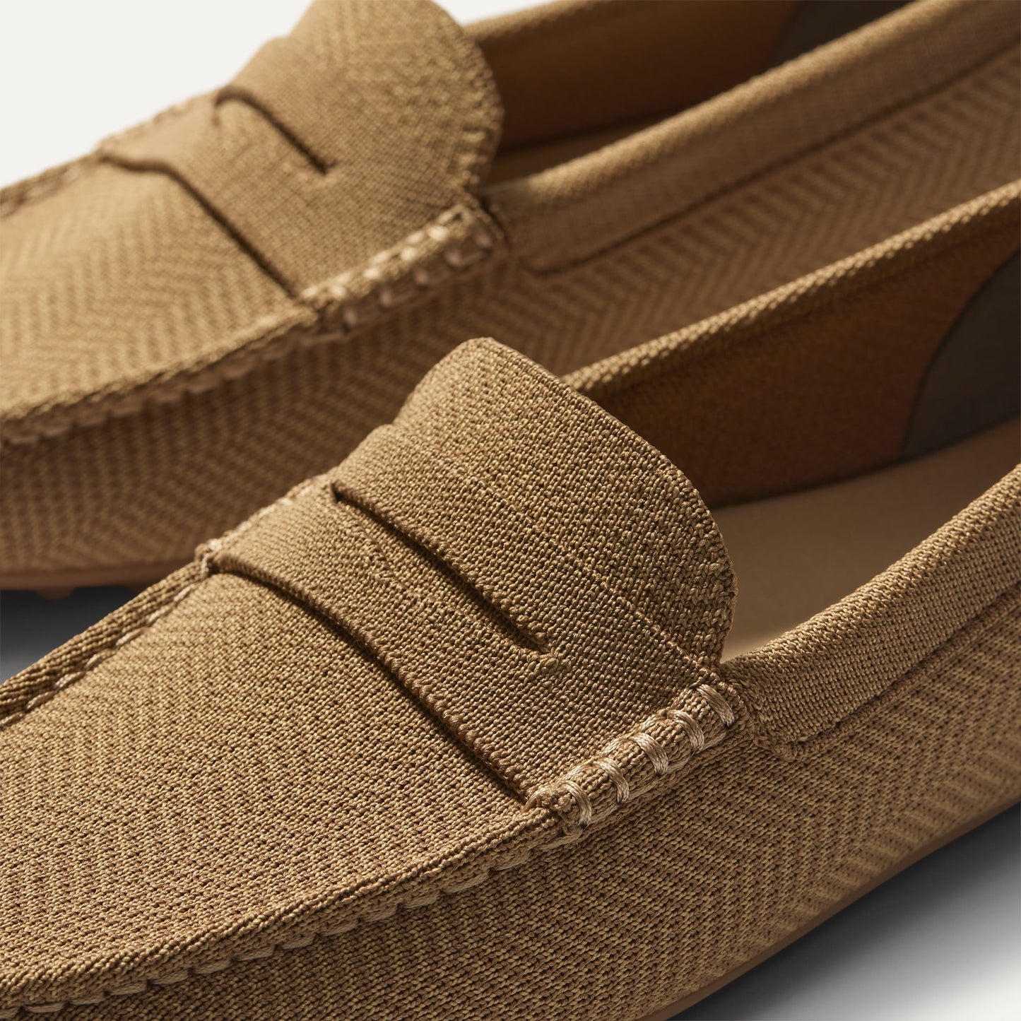 Rothy's The Men's Daily Driver in Oak Herringbone