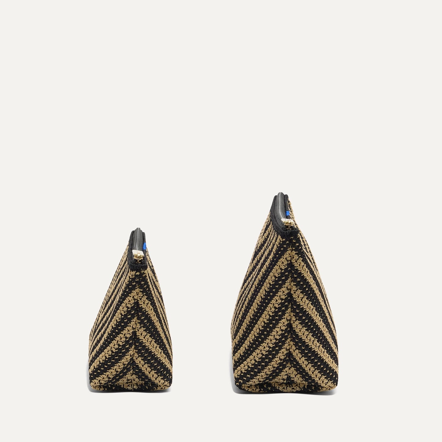 Rothy's The Travel Pouch Set in Toffee Chevron