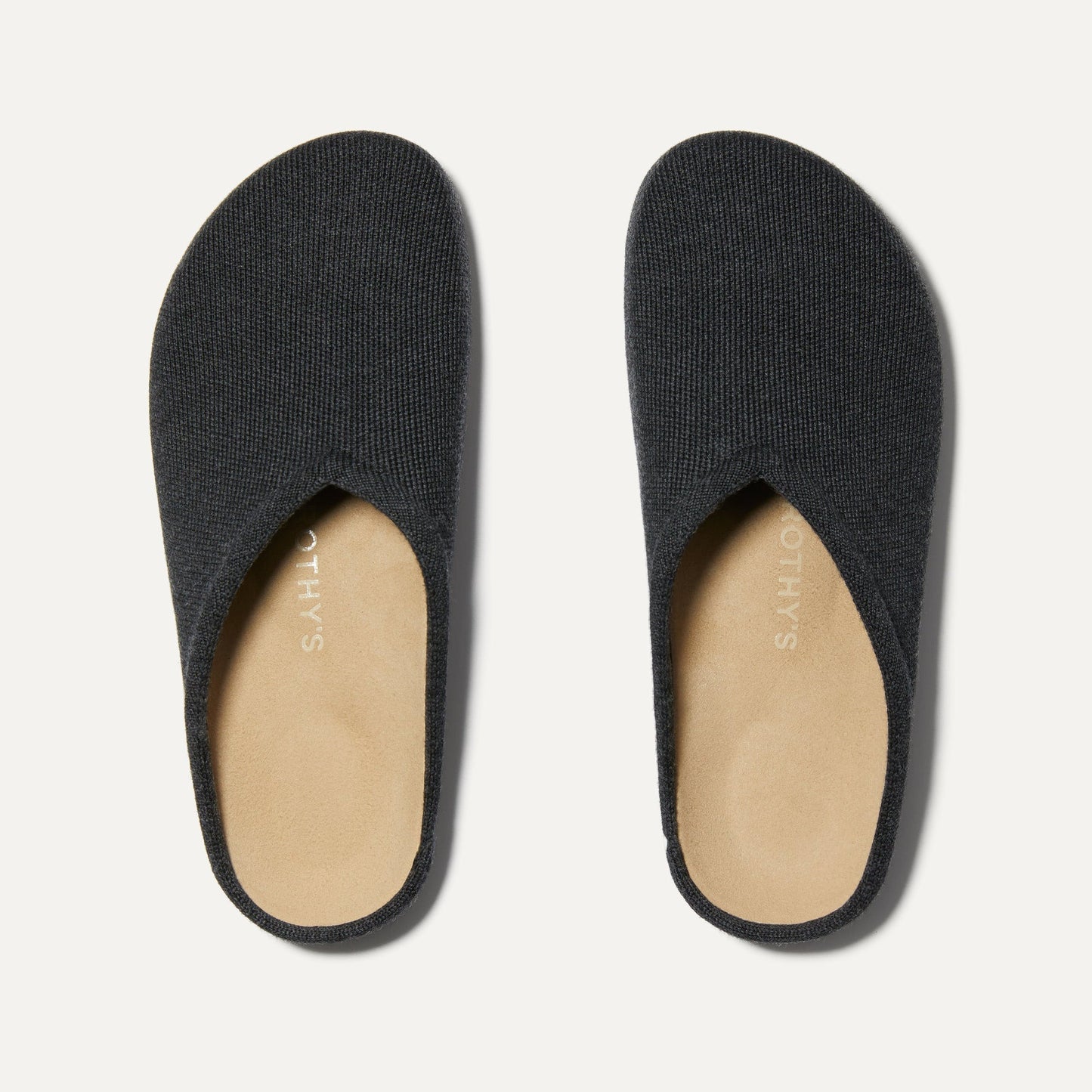 Rothy's The Casual Clog in Soft Black for Women