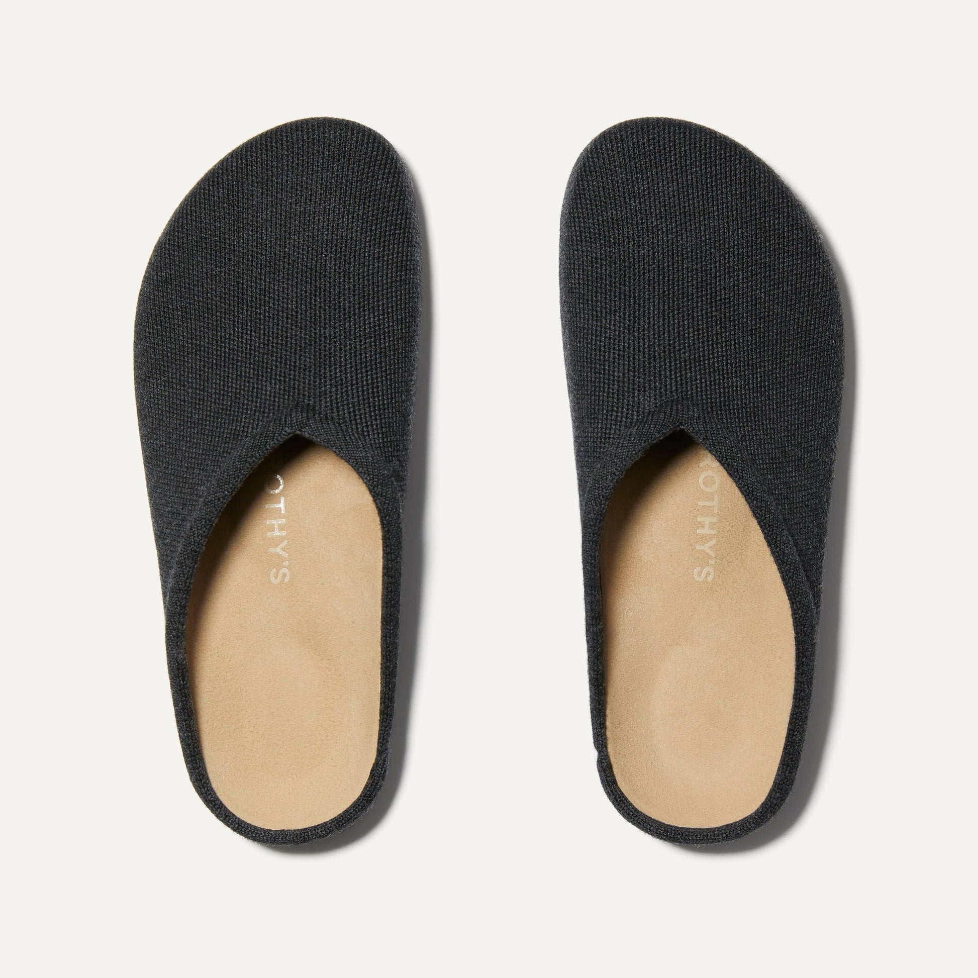 Rothy's The Casual Clog in Soft Black for Women