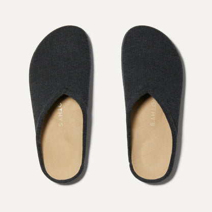 Rothy's The Casual Clog in Soft Black for Women