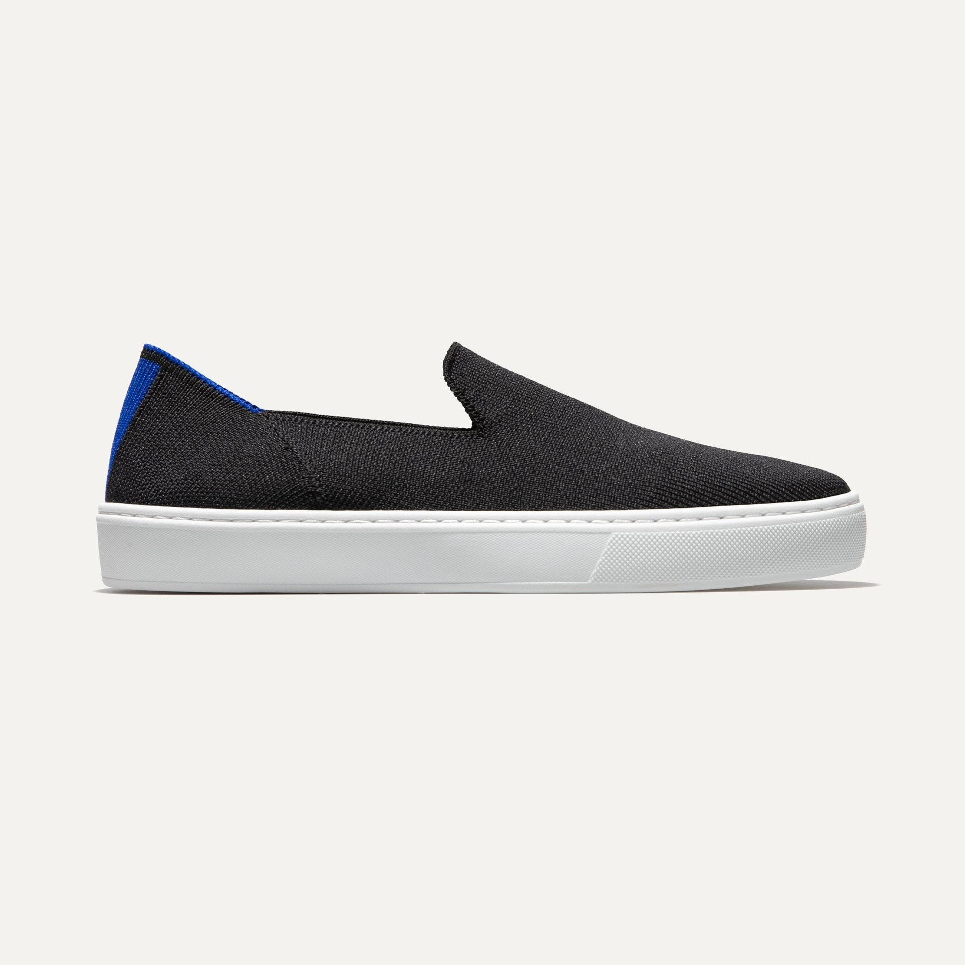 Rothy's The Original Slip On Sneaker in Black Solid