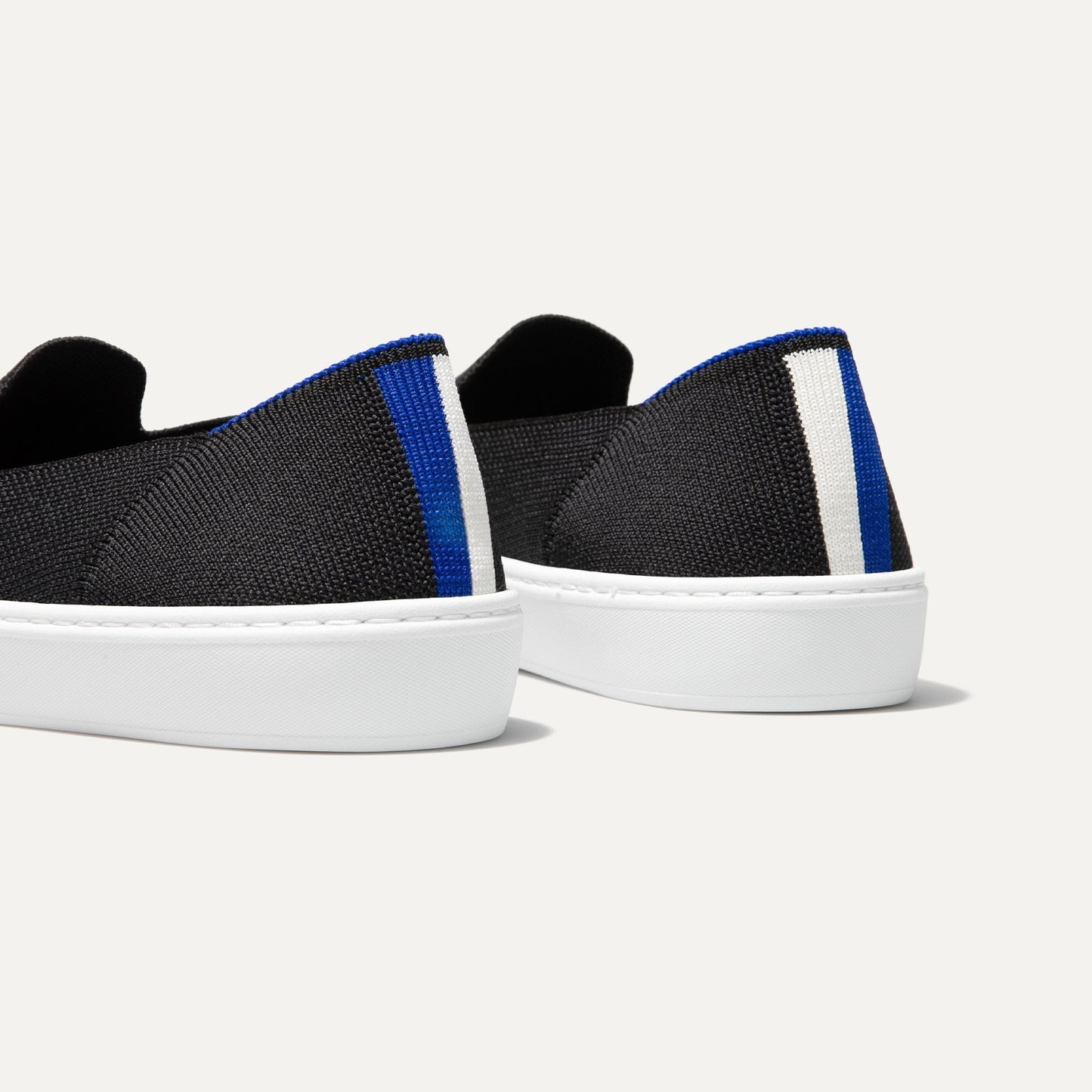 Rothy's The Original Slip On Sneaker in Black Solid
