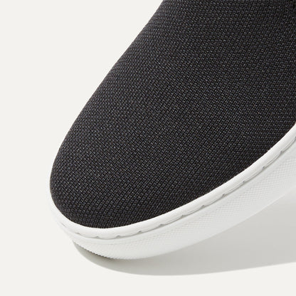 Rothy's The Original Slip On Sneaker in Black Solid