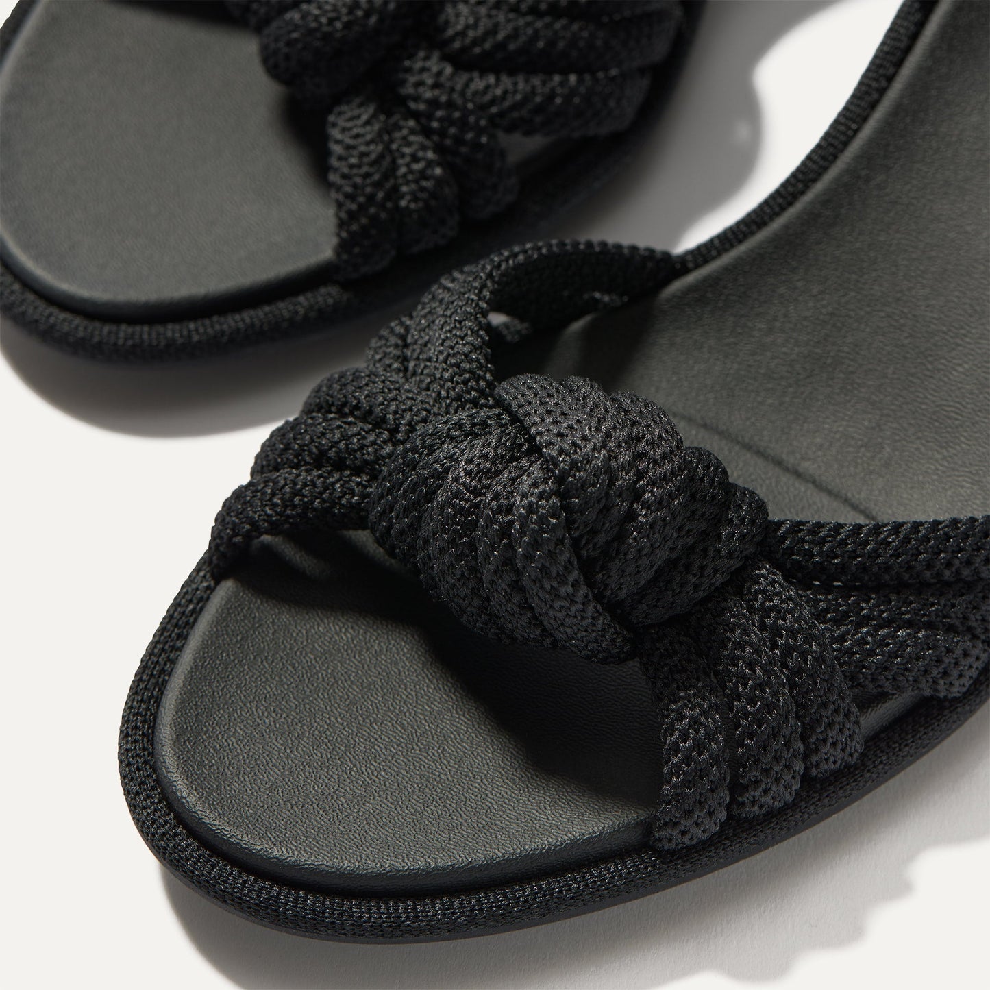 Rothy's The Knot Sandal in Black