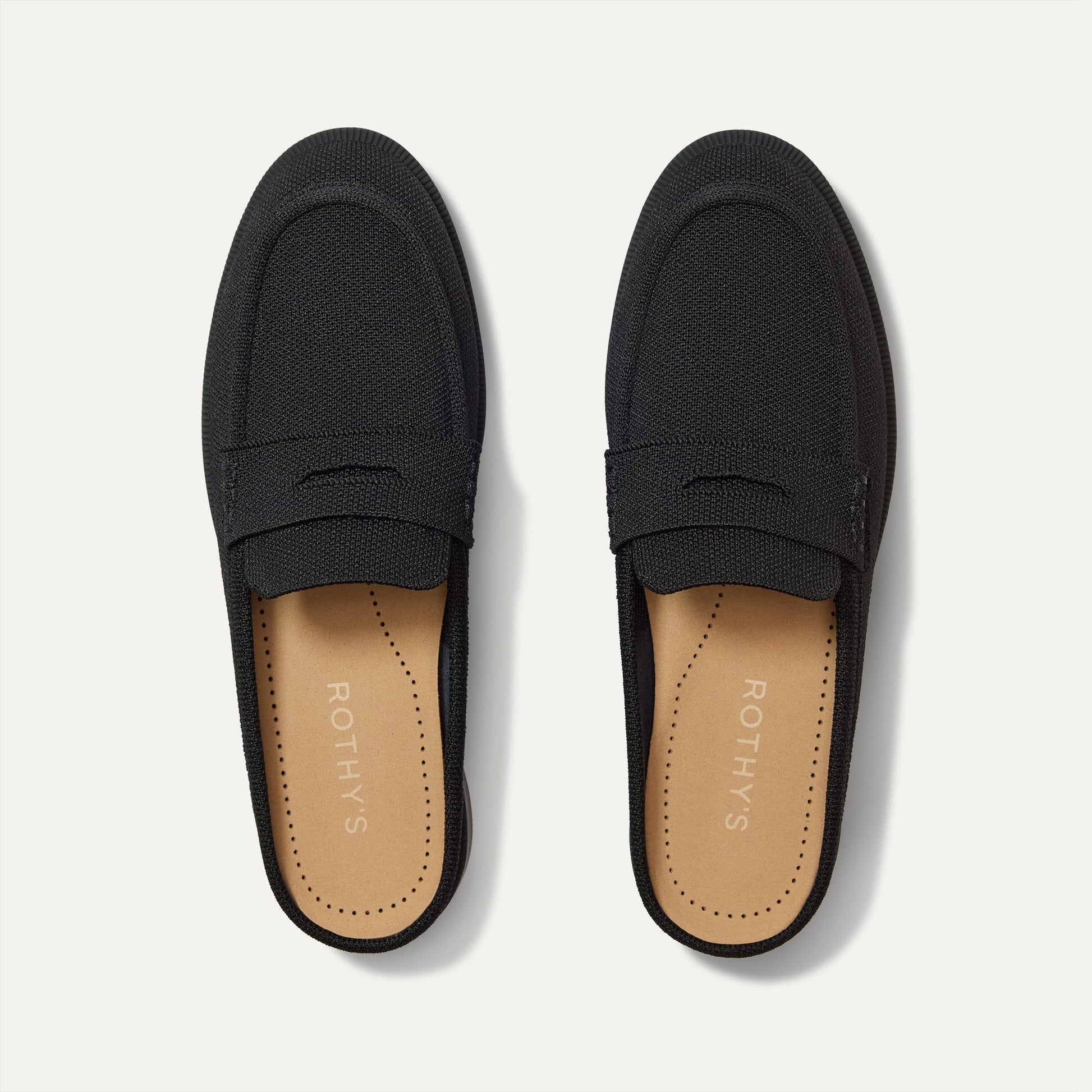 Rothy's Women's Penny Loafer Mule in Black
