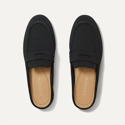 Rothy's Women's Penny Loafer Mule in Black
