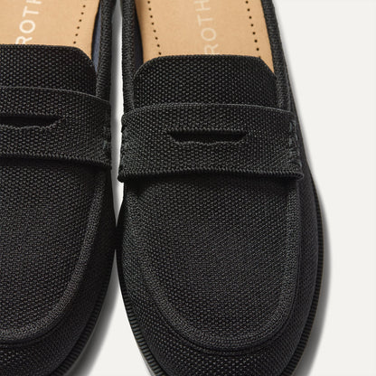 Rothy's Women's Penny Loafer Mule in Black