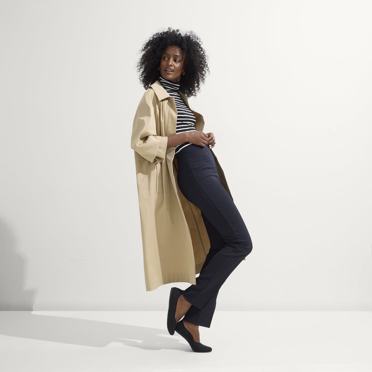 Rothy's The Daily Flat in Black