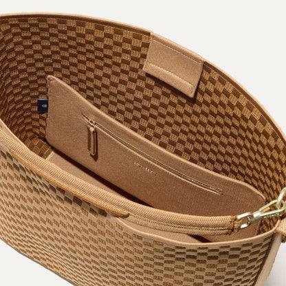 Rothy's The Bucket Bag in Hazelnut