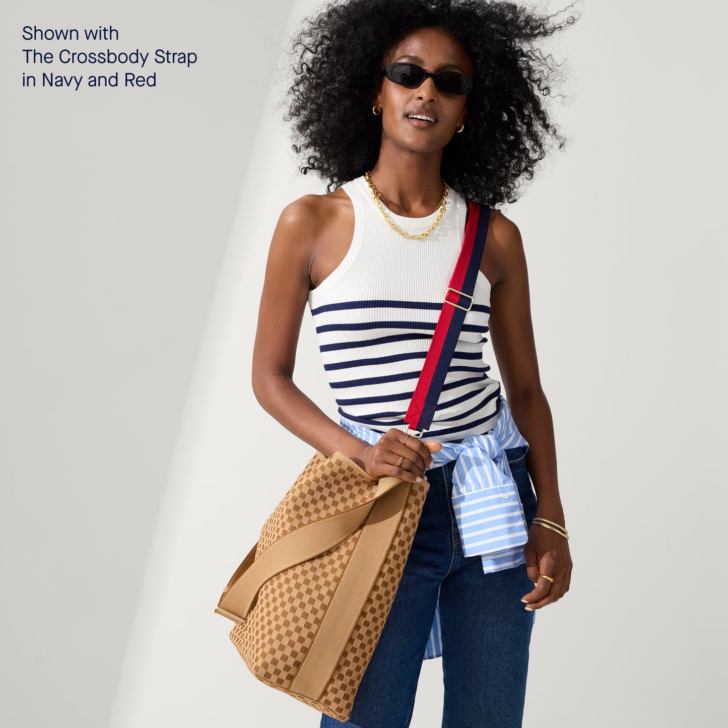 Rothy's The Bucket Bag in Hazelnut