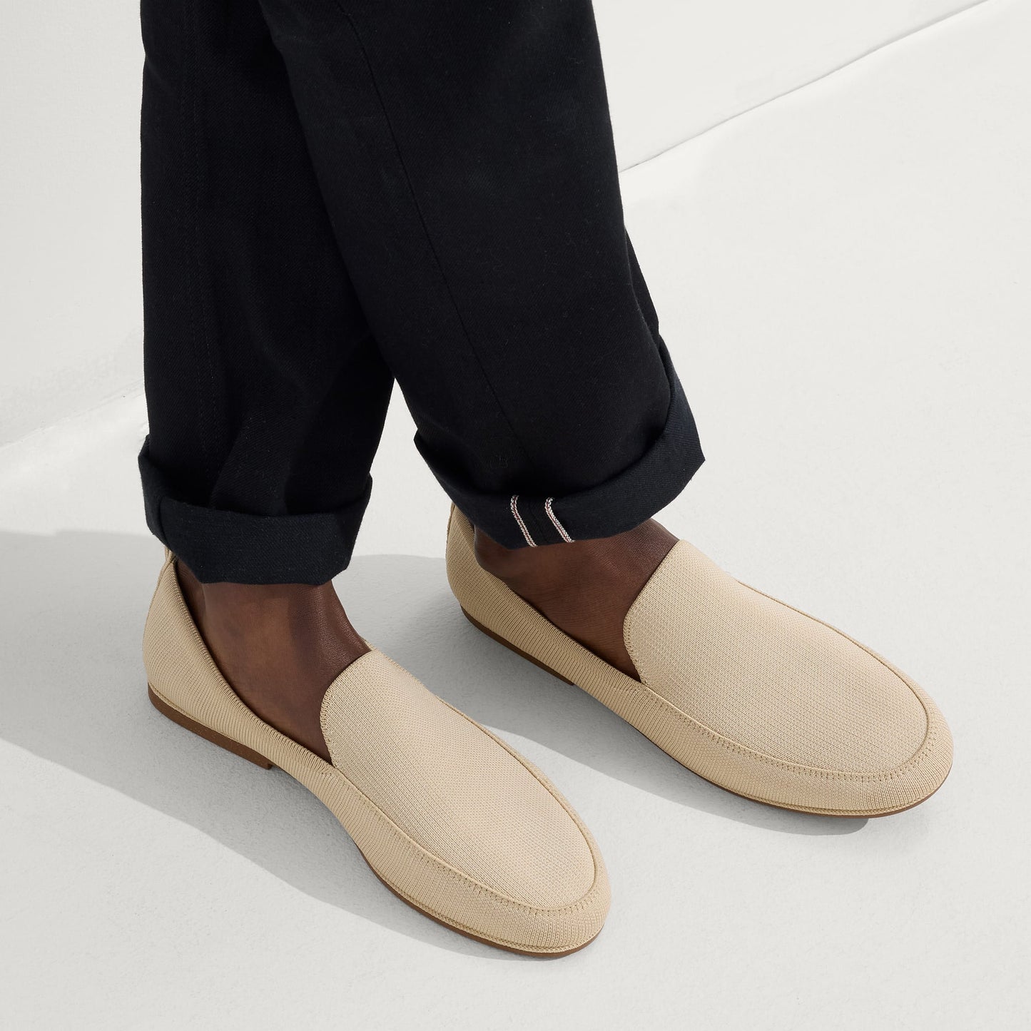 Rothy's The Ravello Loafer in Sand