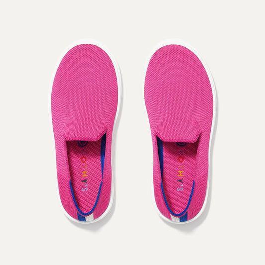 Rothy's The Kids Sneaker in Bubblegum