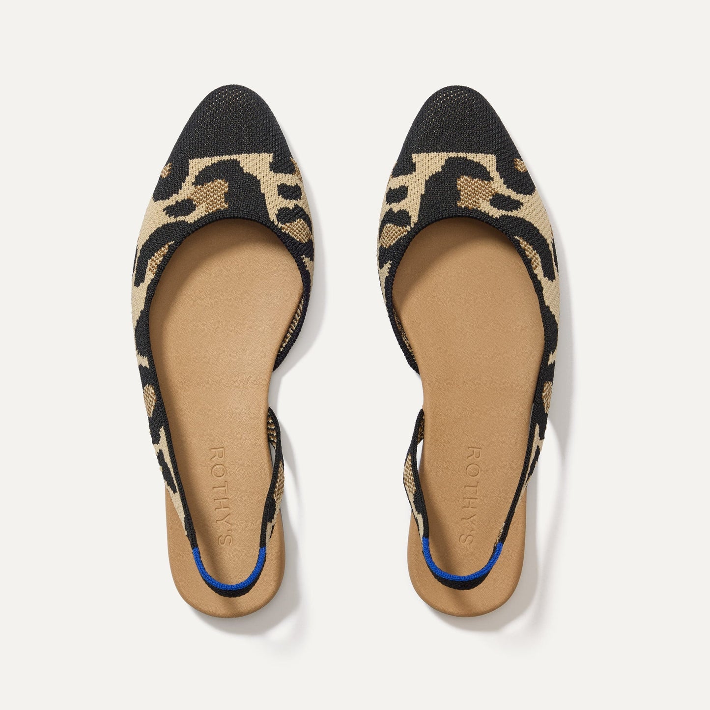 Rothy's The Almond Slingback in Desert Cat
