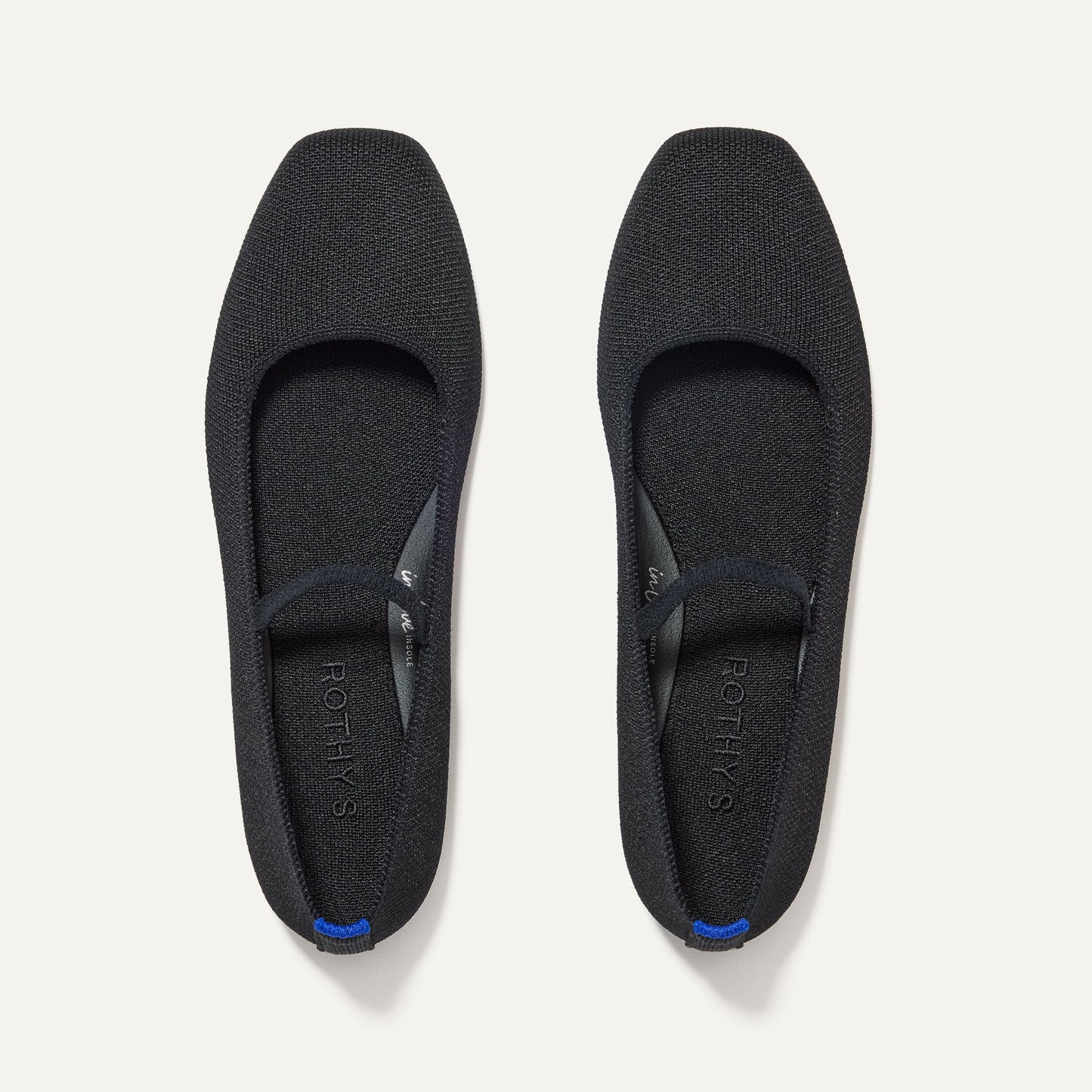 Rothy's The Max Square Mary Jane in Black