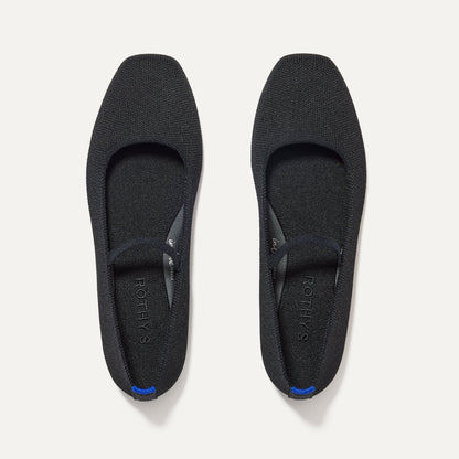 Rothy's The Max Square Mary Jane in Black