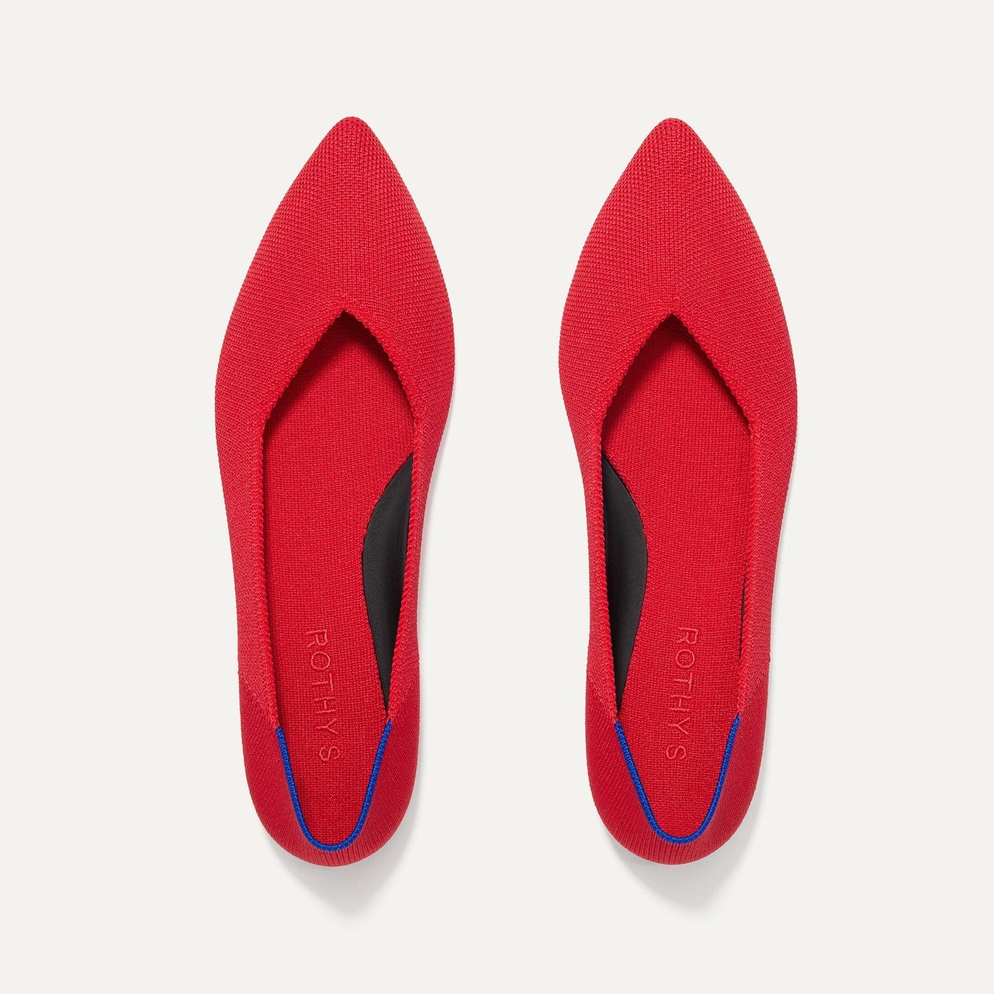 Rothy's The Point II in Lollipop Red