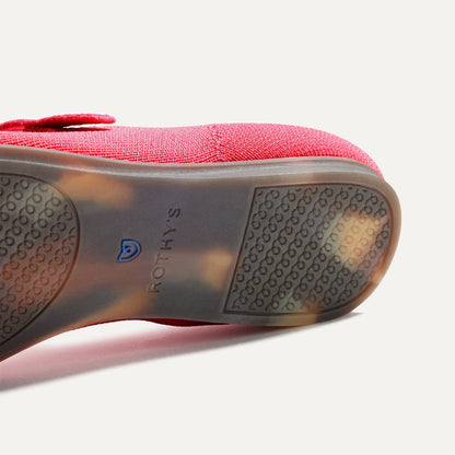 Rothy's The Square Mary Jane in Lollipop Red