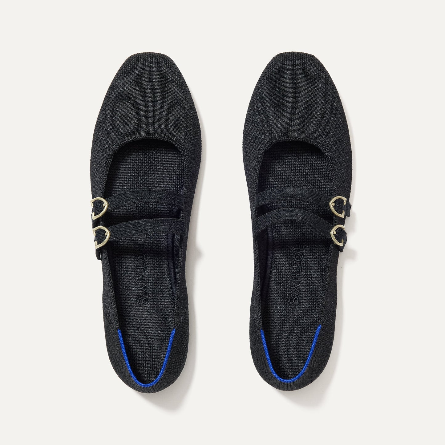 Rothy's The Double Buckle Mary Jane in Black