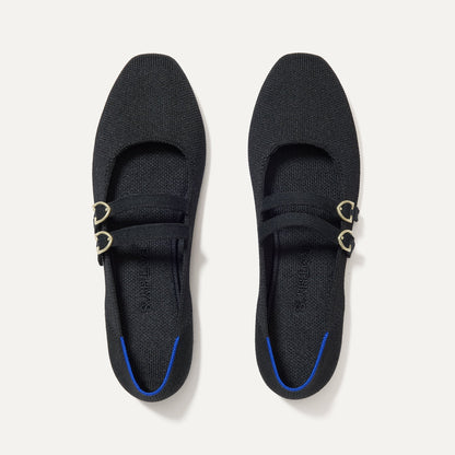 Rothy's The Double Buckle Mary Jane in Black
