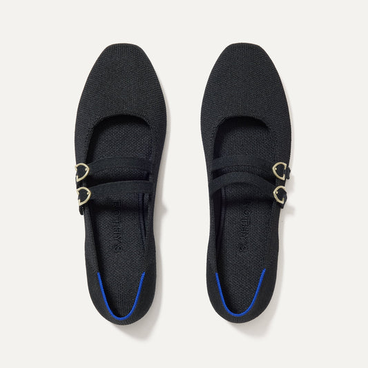 Rothy's The Double Buckle Mary Jane in Black