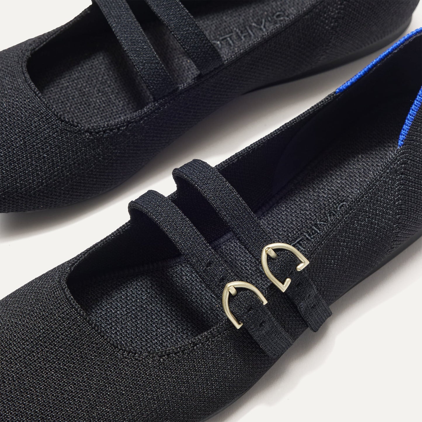 Rothy's The Double Buckle Mary Jane in Black