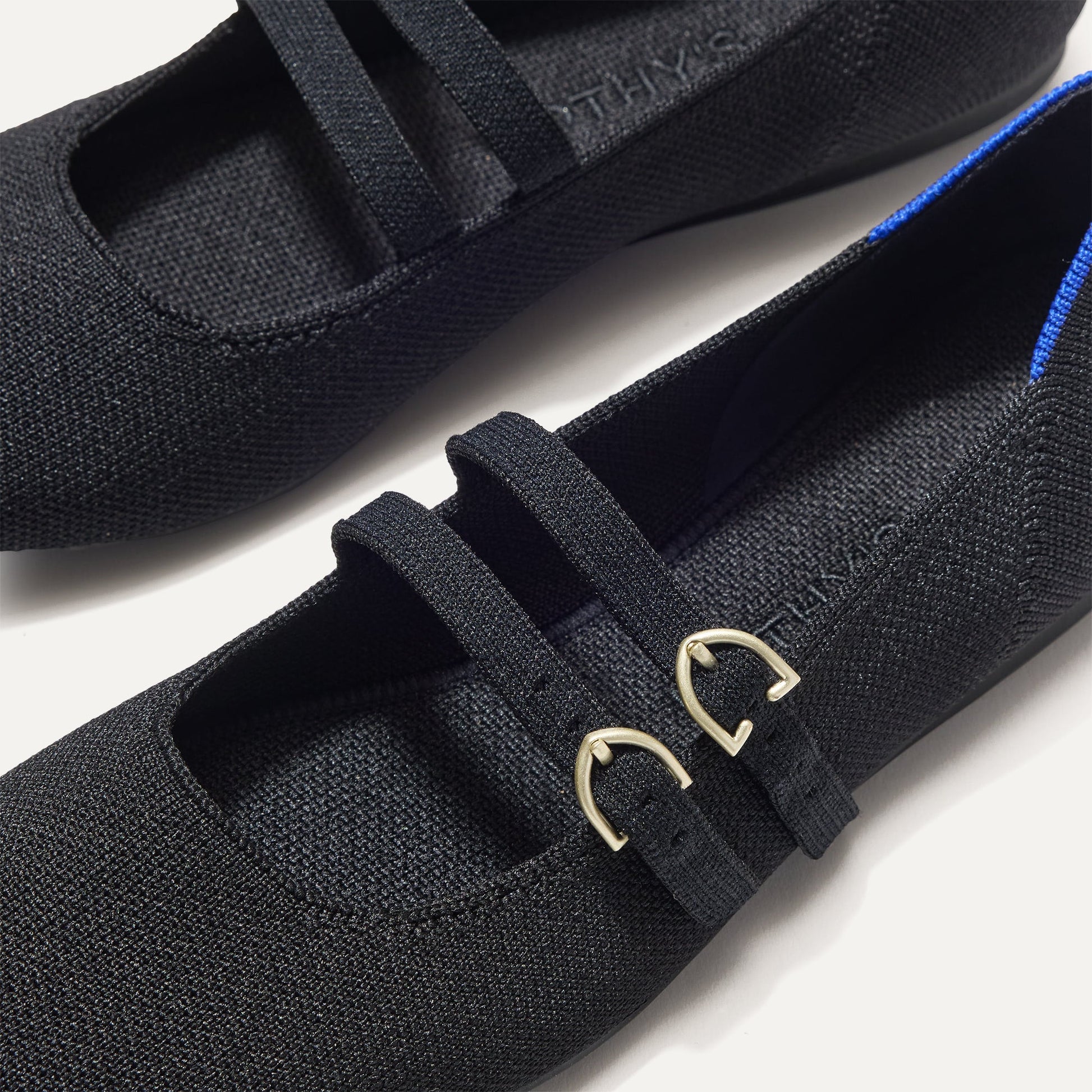 Rothy's The Double Buckle Mary Jane in Black