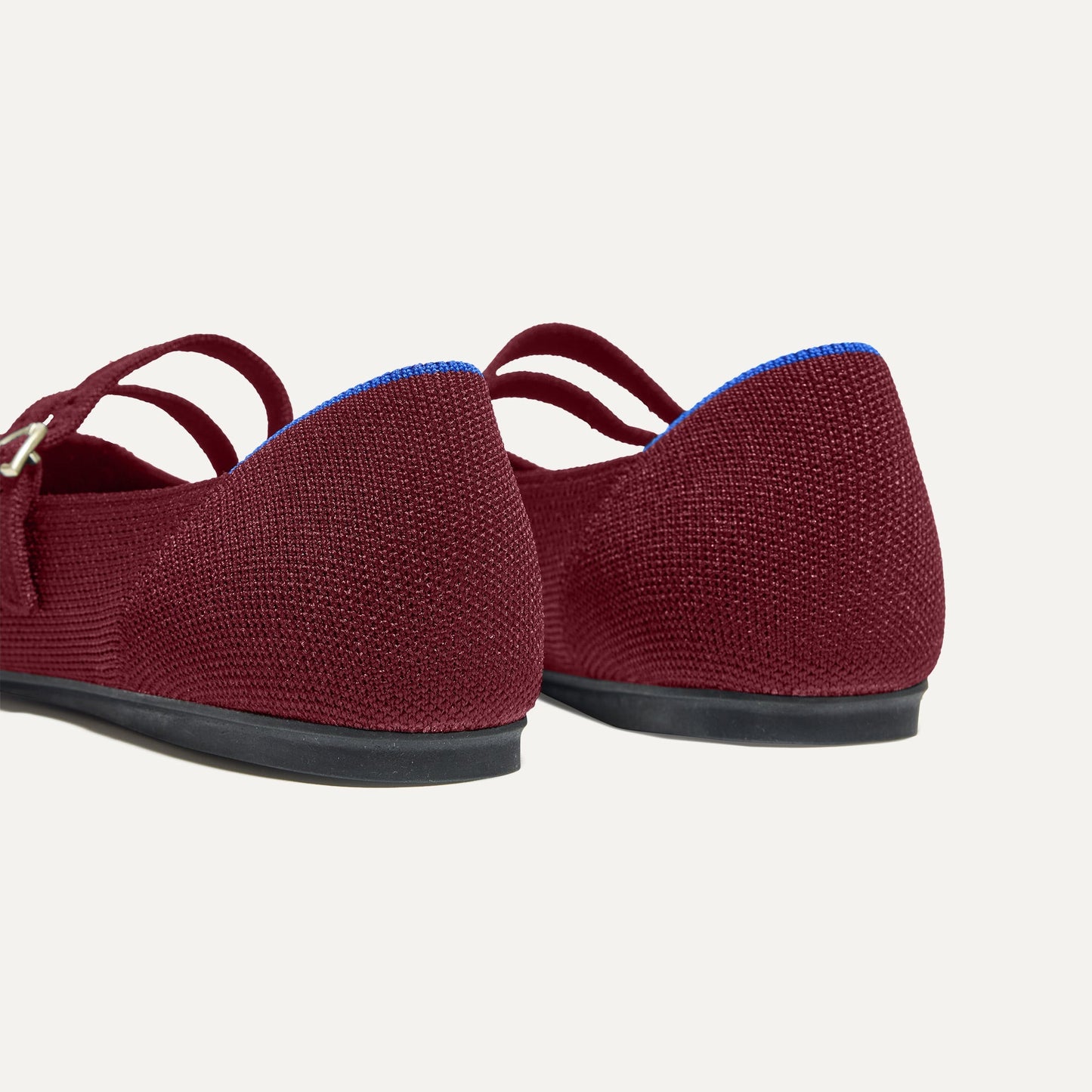 Rothy's The Double Buckle Mary Jane in Cabernet