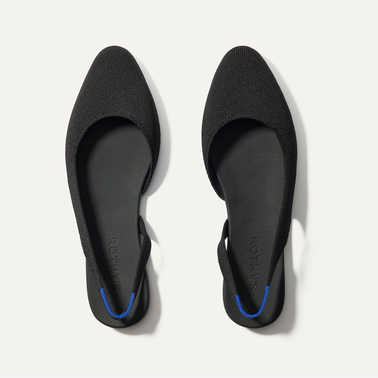 Rothy's The Almond Slingback in Black