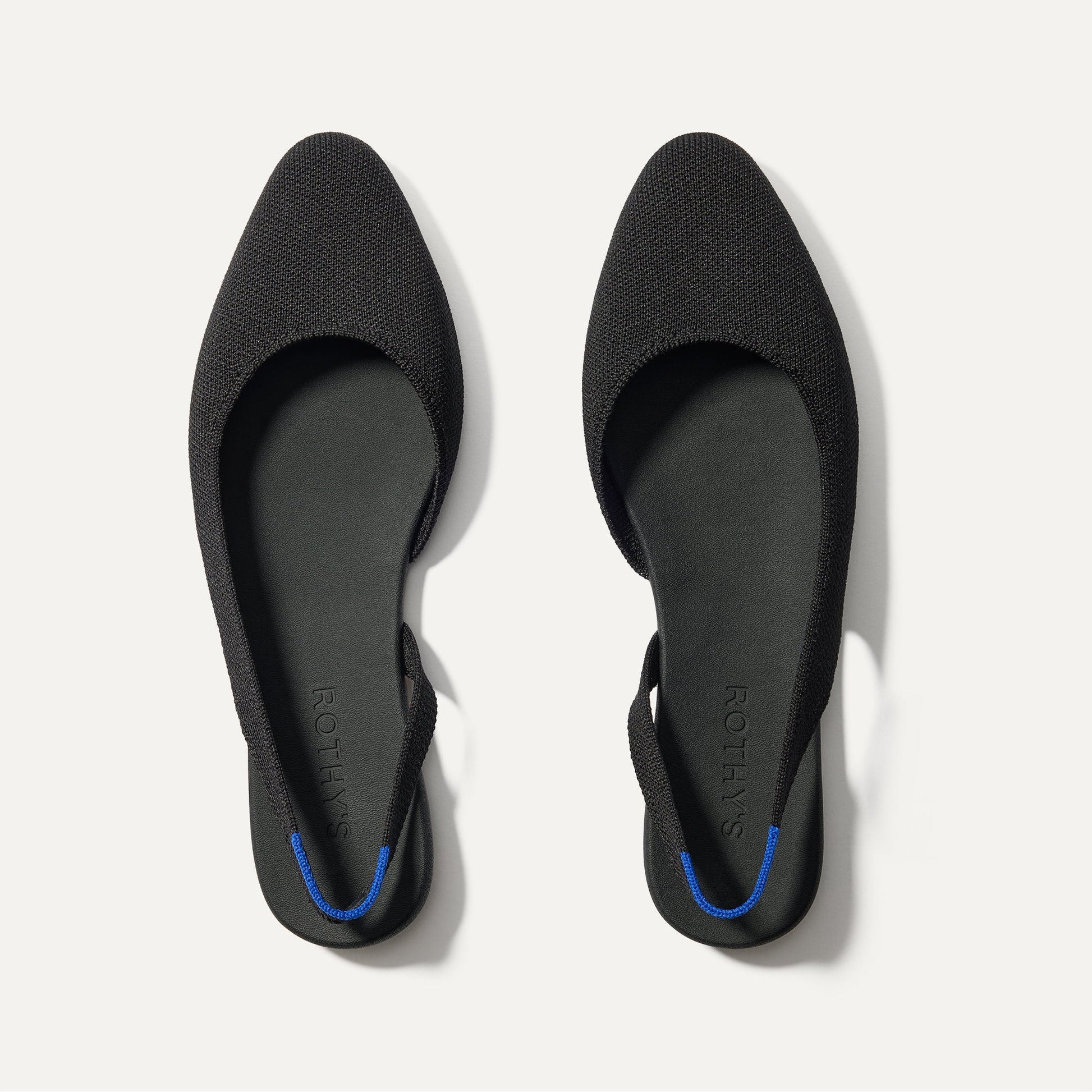 Rothy's The Almond Slingback in Black