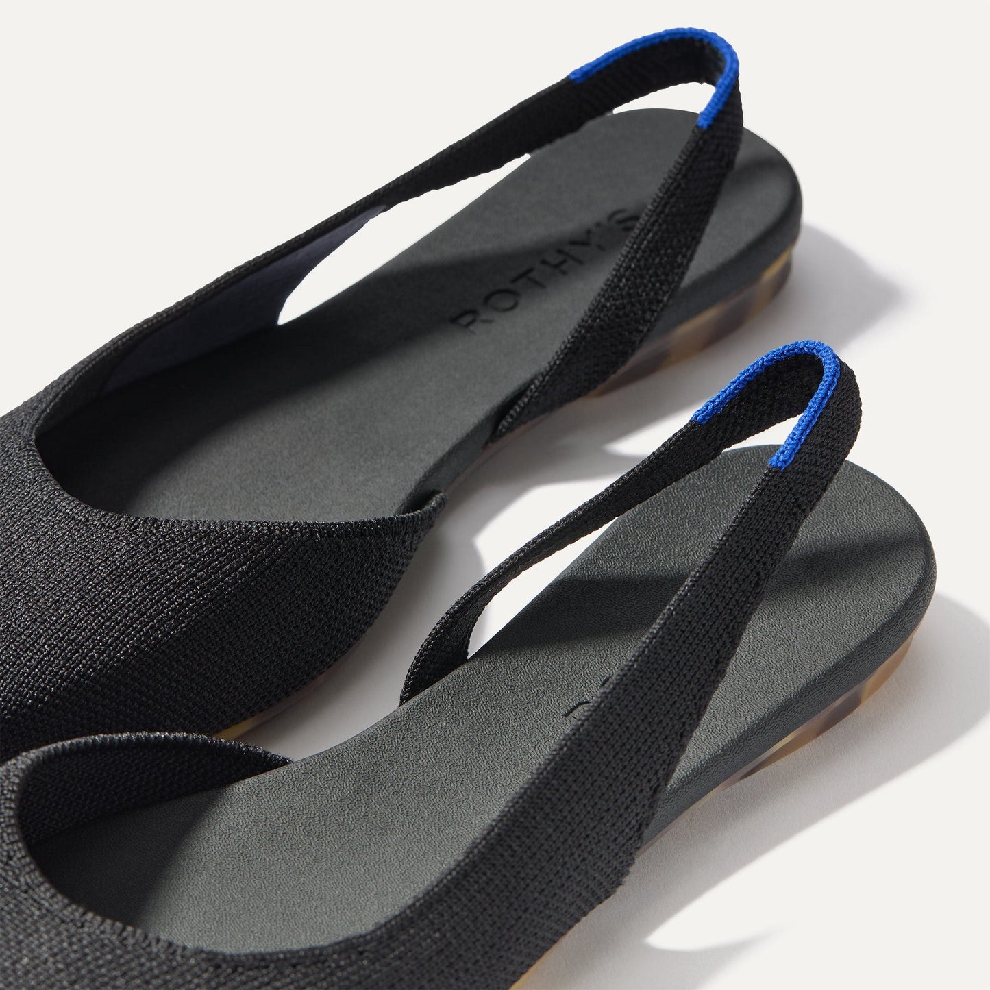 Rothy's The Almond Slingback in Black