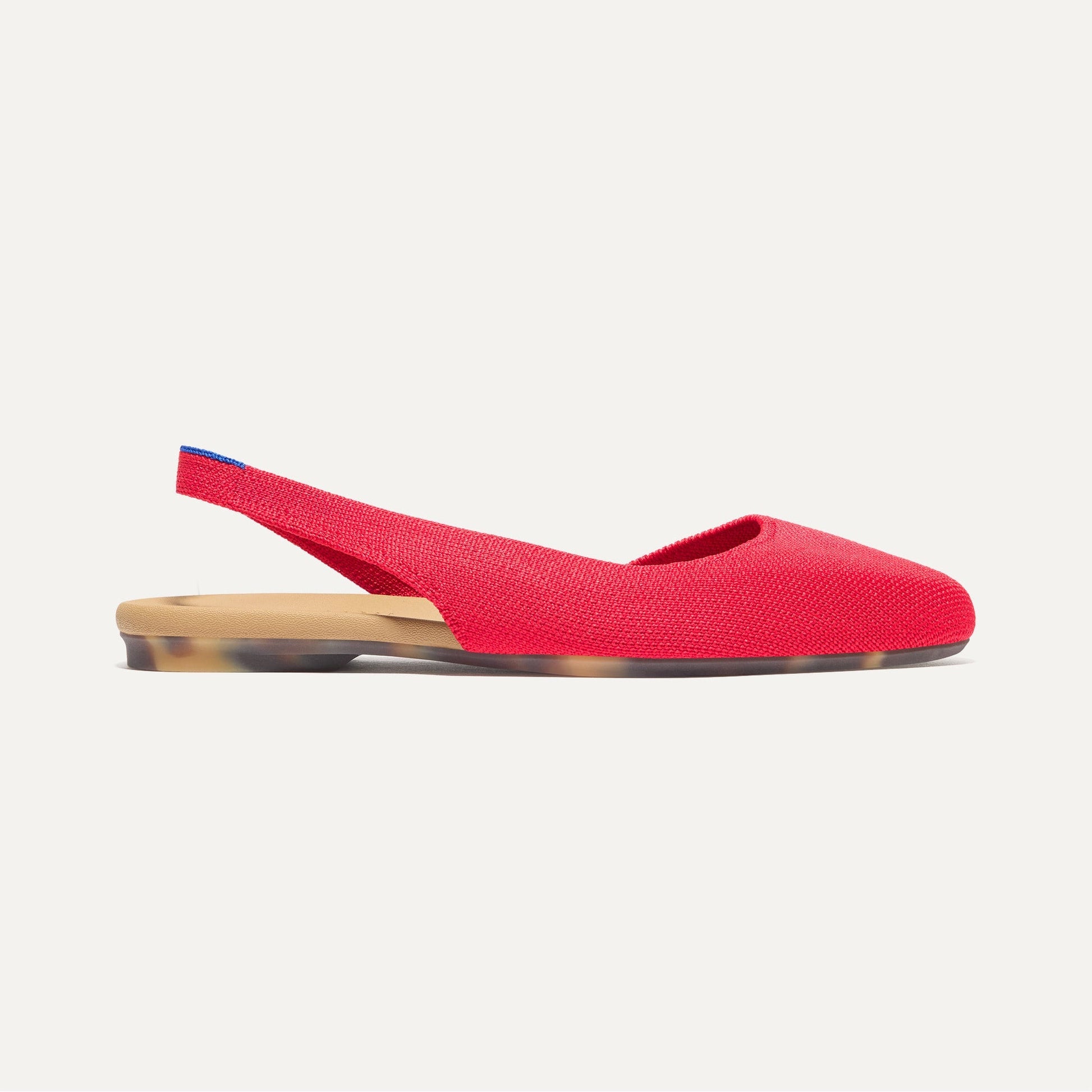 Rothy's The Almond Slingback in Lollipop Red