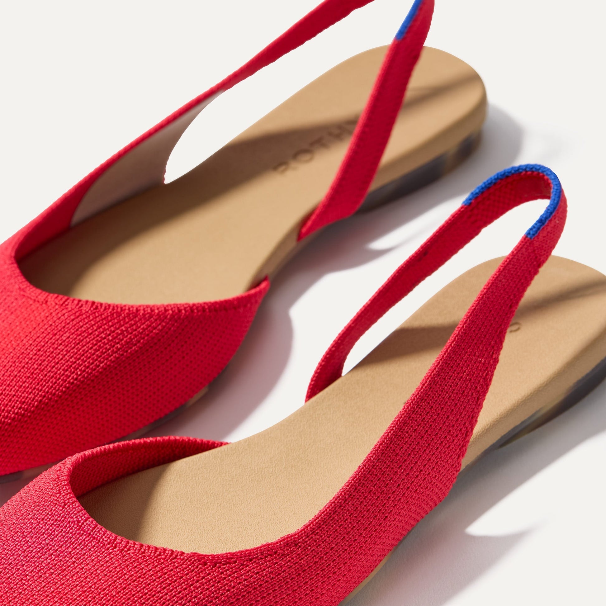 Rothy's The Almond Slingback in Lollipop Red