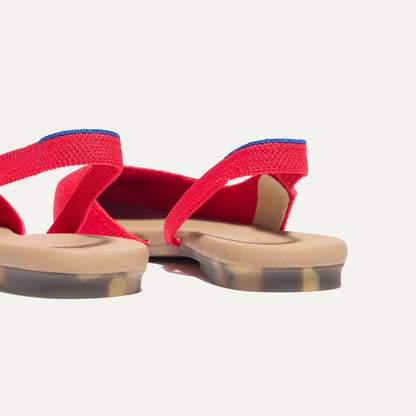 Rothy's The Almond Slingback in Lollipop Red