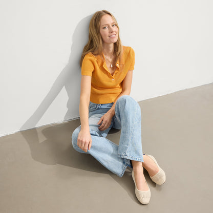 Rothy's The Max Square in Off White Mesh