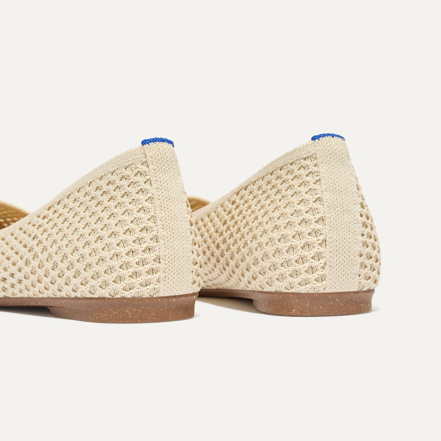 Rothy's The Max Square in Off White Mesh