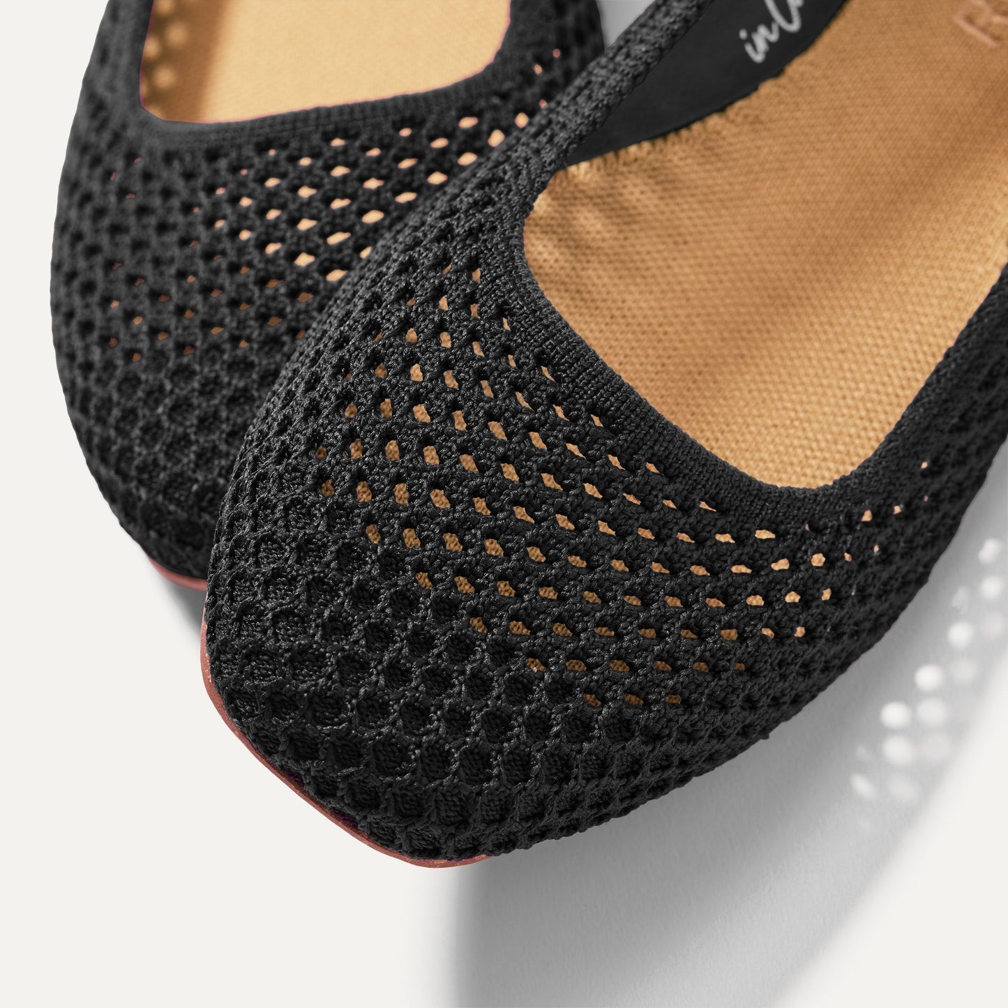 Rothy's The Max Square in Black Mesh