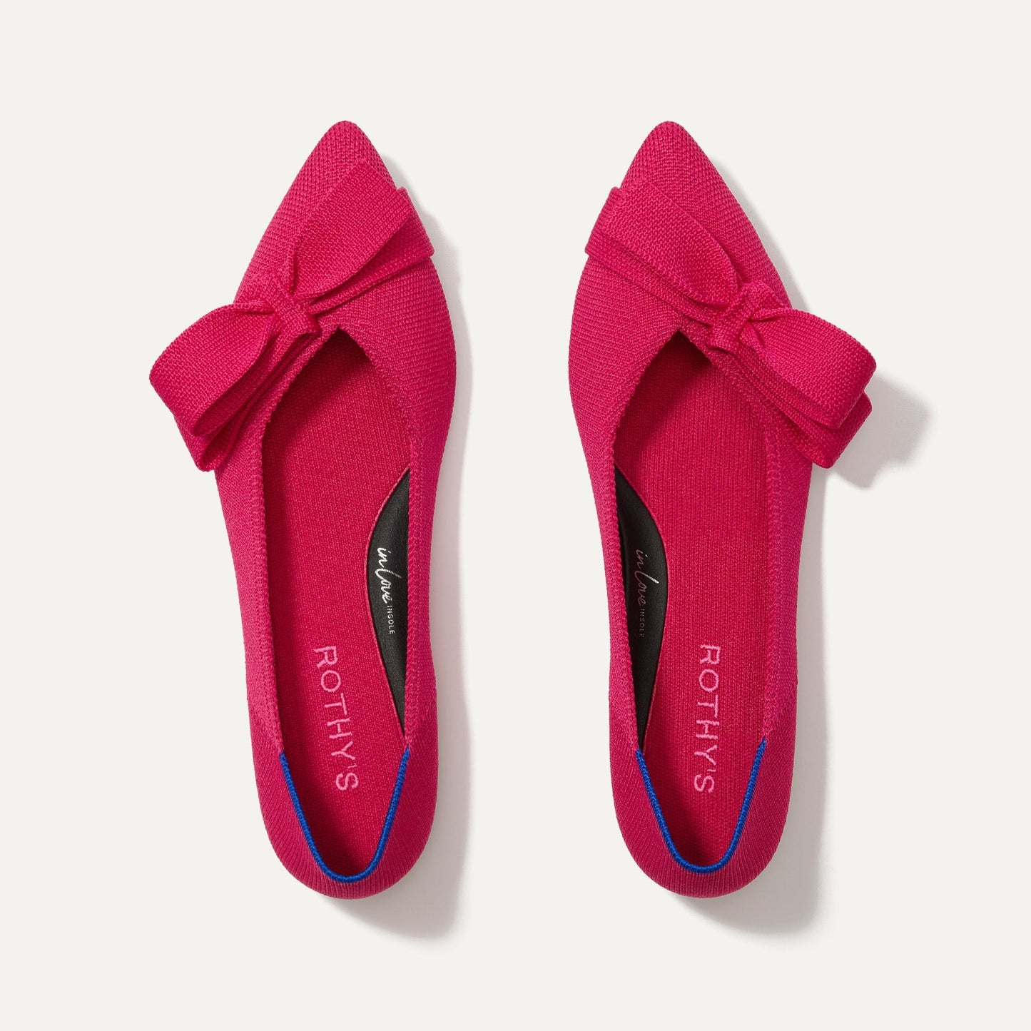 Rothy's The Bow Point II in Rouge