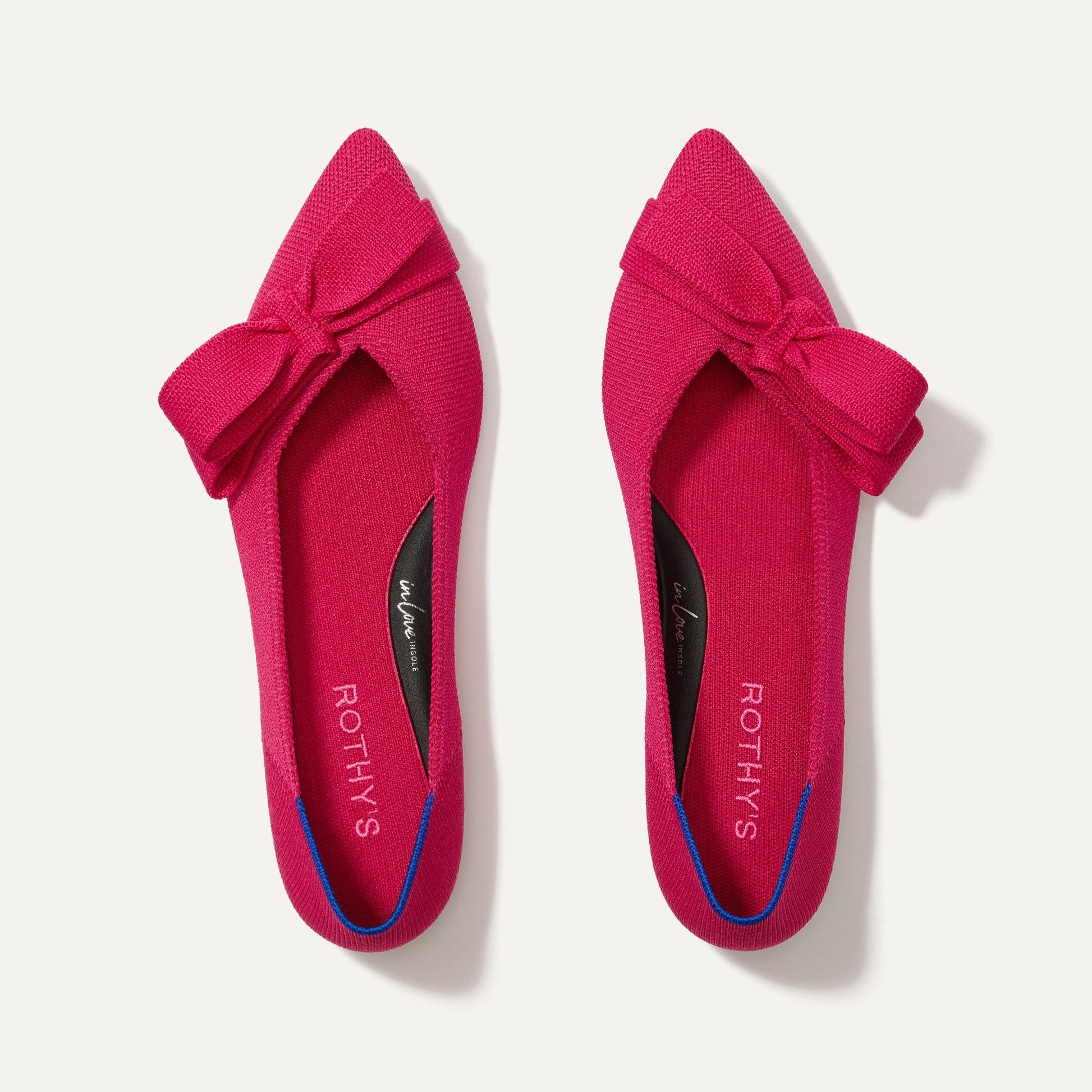 Rothy's The Bow Point II in Rouge