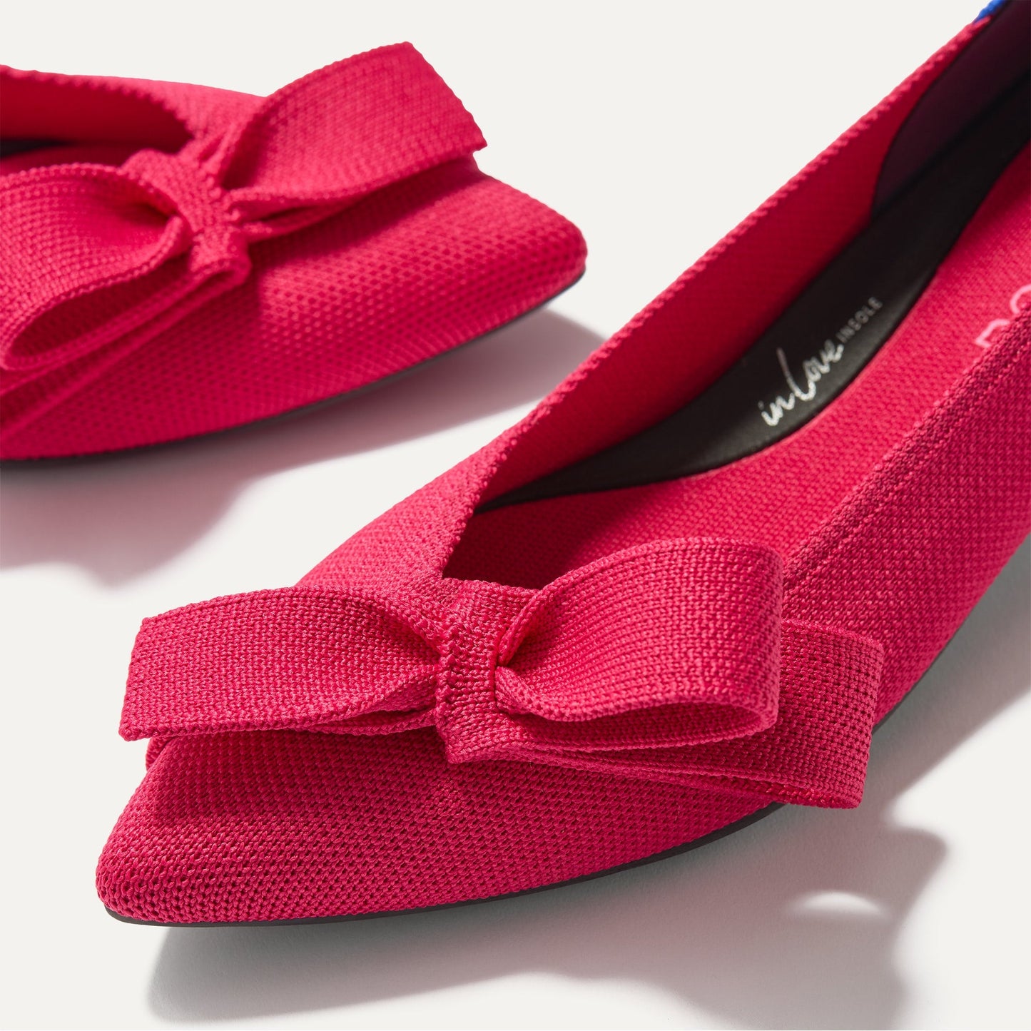 Rothy's The Bow Point II in Rouge