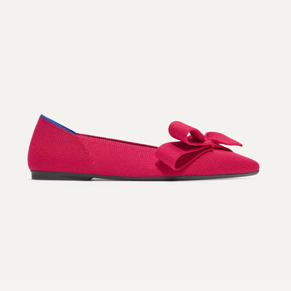 Rothy's The Bow Point II in Rouge