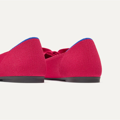 Rothy's The Bow Point II in Rouge