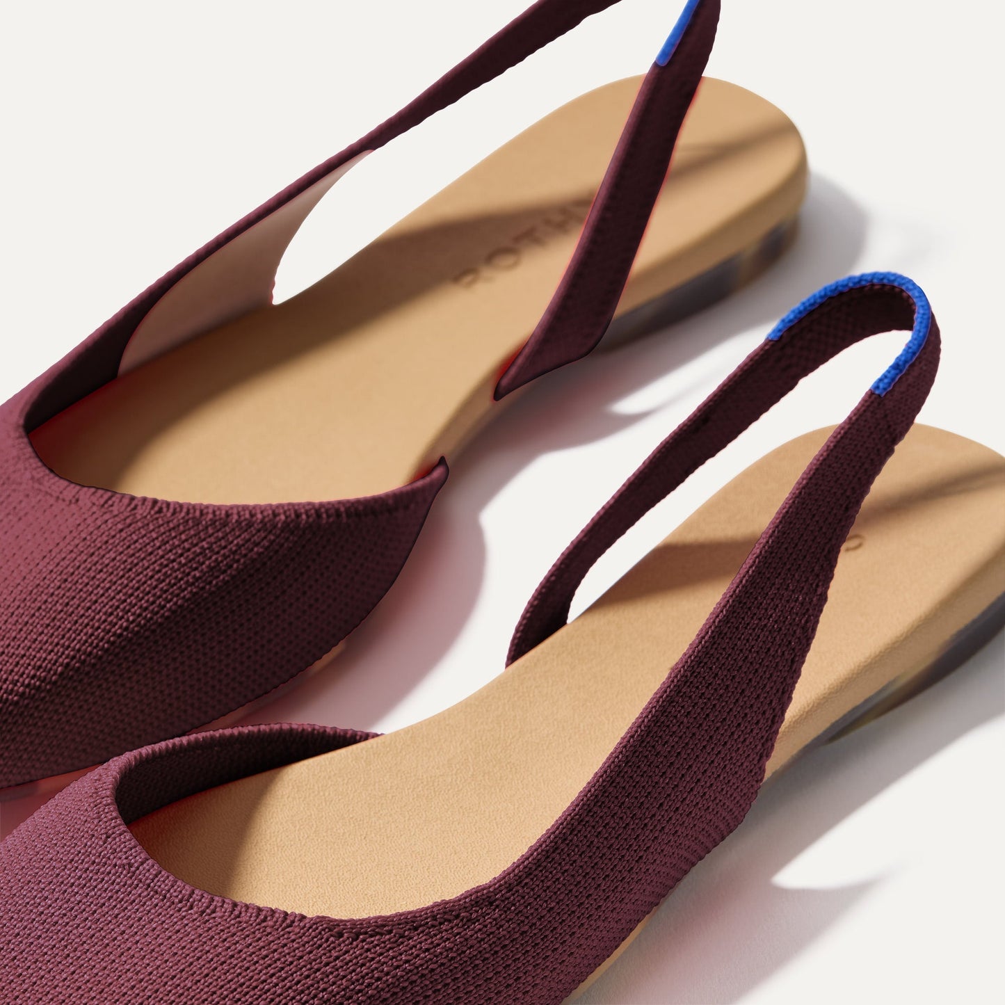 Rothy's The Almond Slingback in Syrah