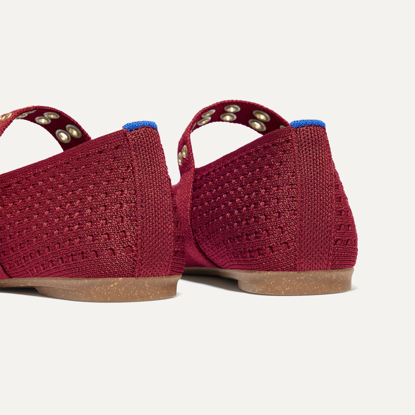 Rothy's The Max Buckle Mary Jane in Ruby Mesh