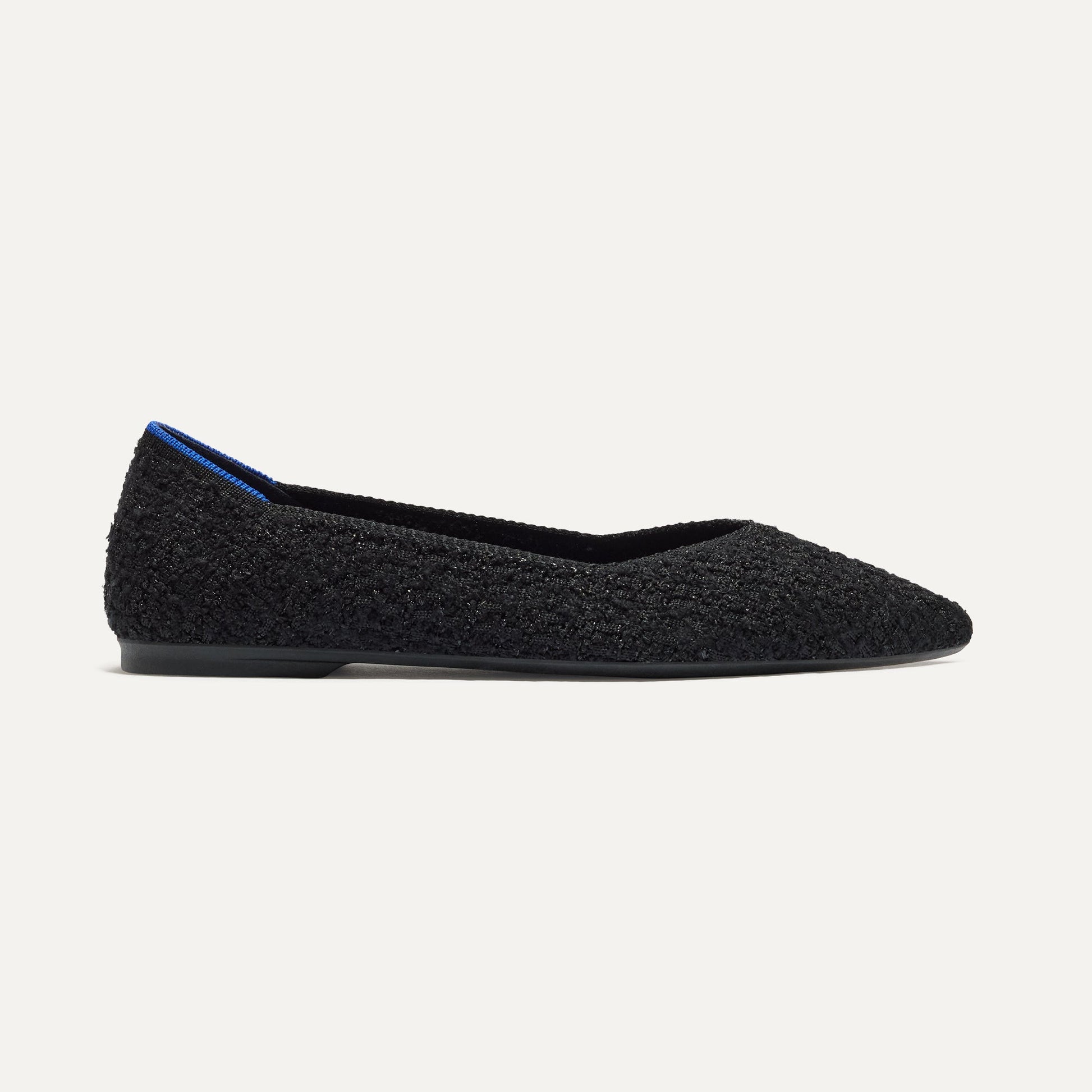 Rothy's The Point II in Black Bouclé