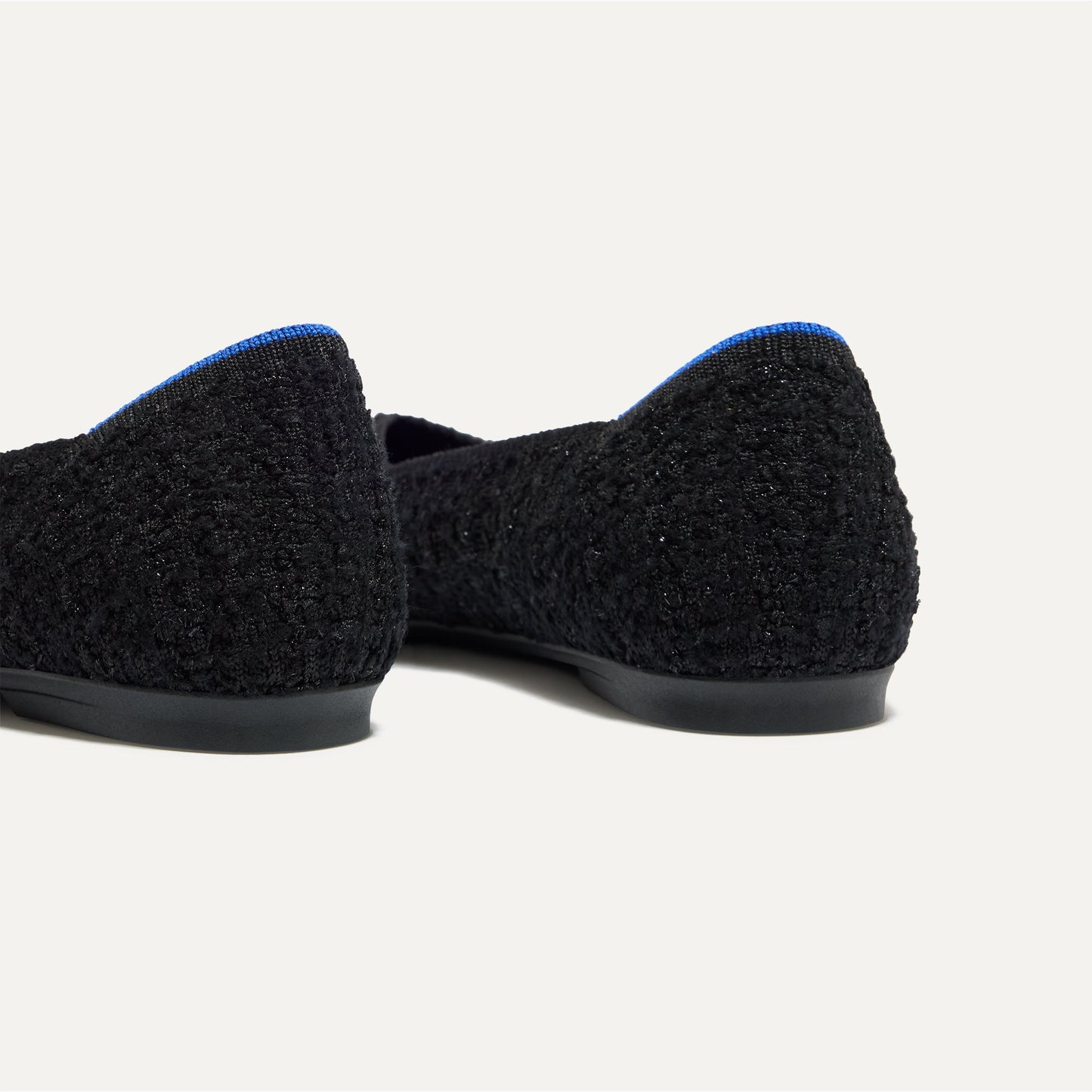 Rothy's The Point II in Black Bouclé