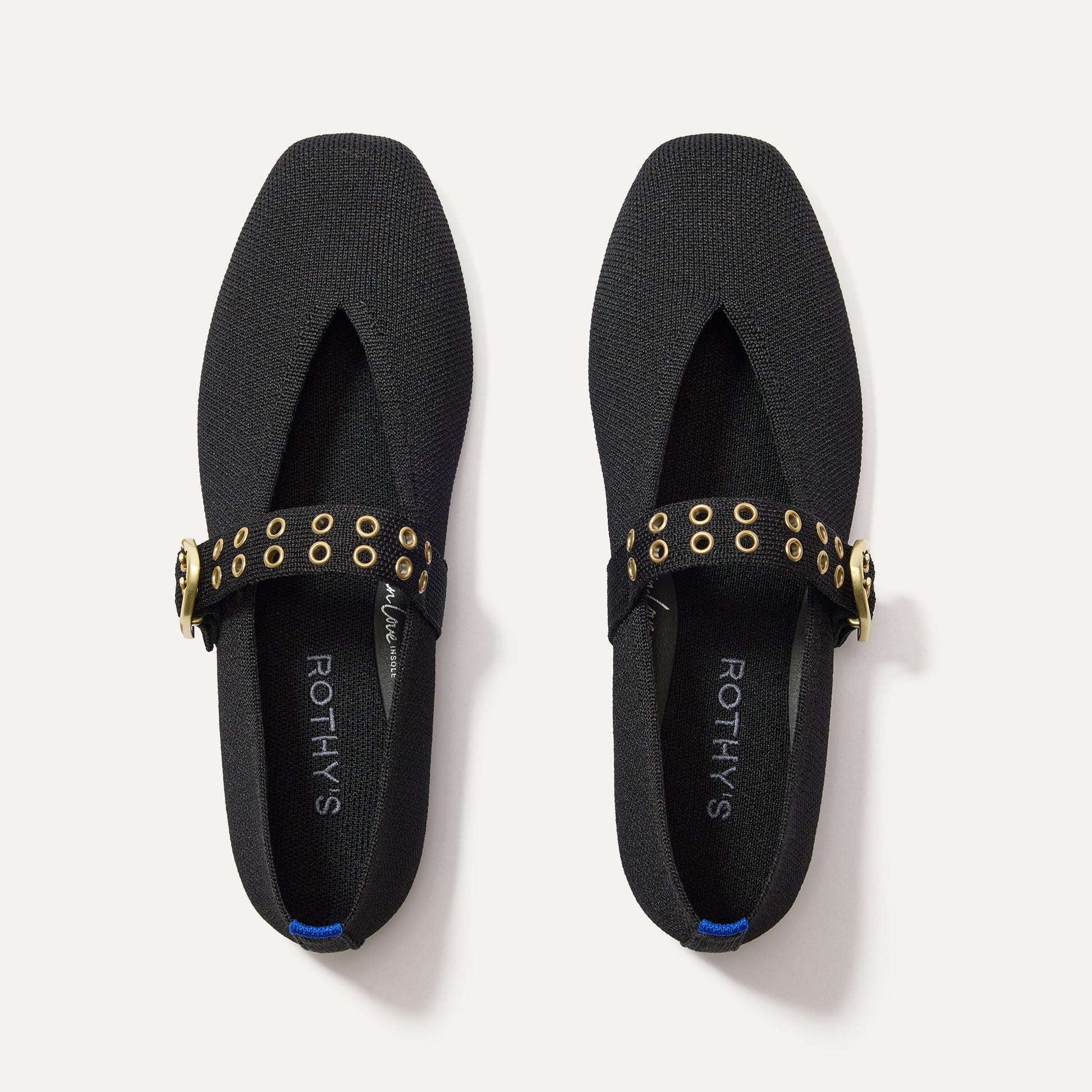Rothy's The Max Buckle Mary Jane in Black