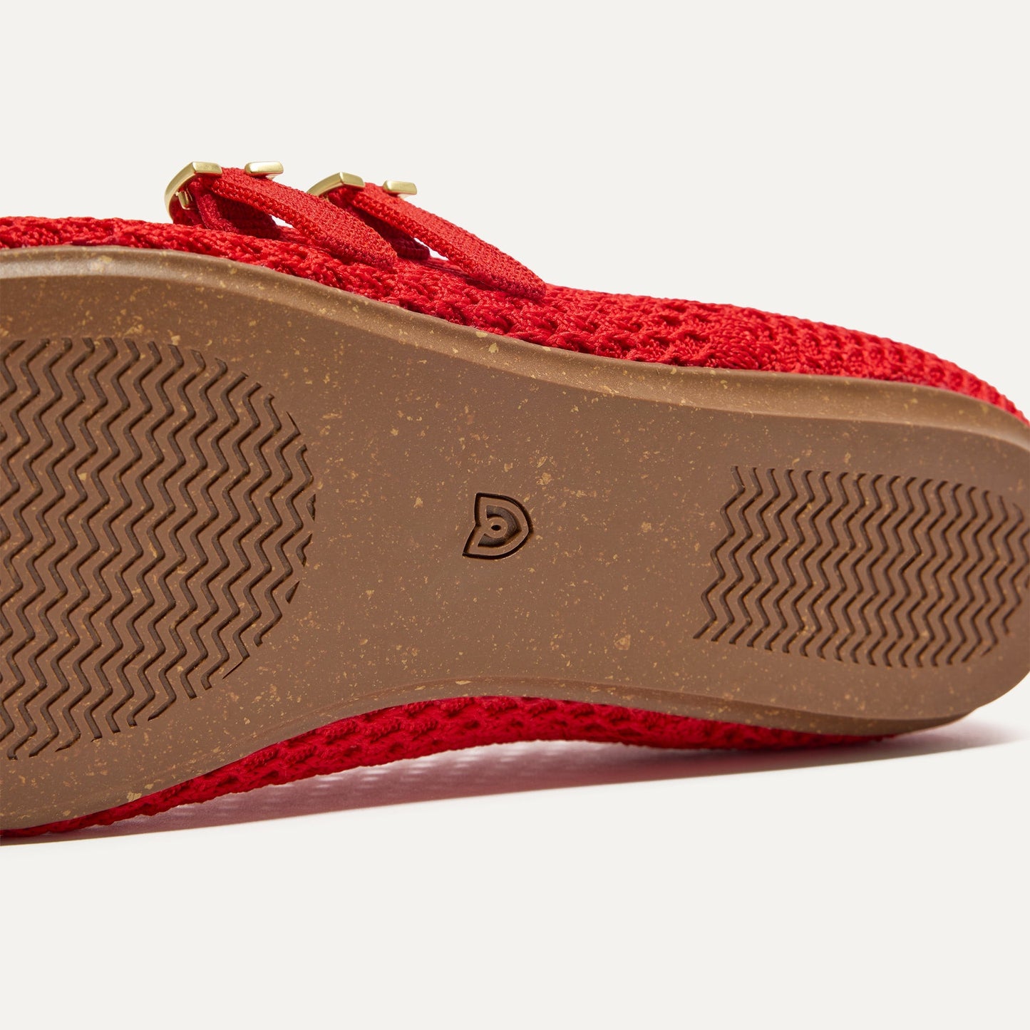 Rothy's The Double Buckle Mary Jane in Bright Red Mesh