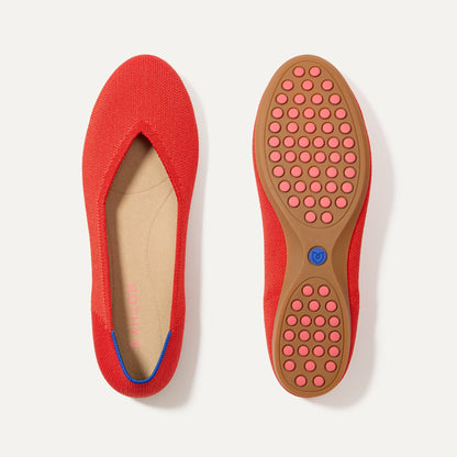 Rothy's The Daily Flat in Showstopper Red