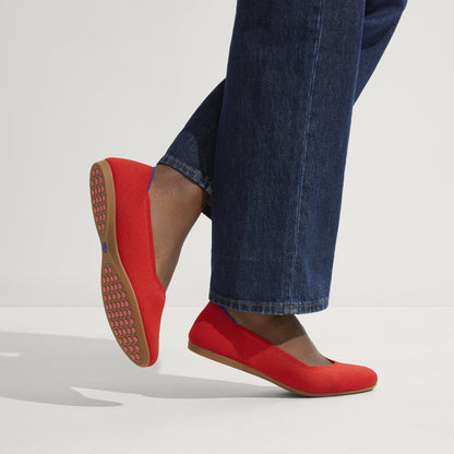 Rothy's The Daily Flat in Showstopper Red